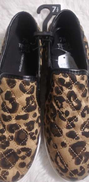 Leopard cloth slip on - Picture 2 of 2